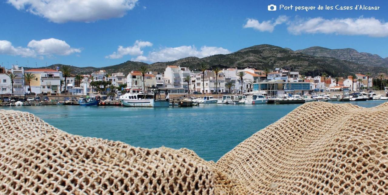 Apartamento En La Playa Les Cases d'Alcanar Dış mekan fotoğraf